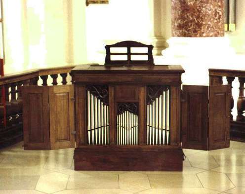 Truhenorgel in Weissenau